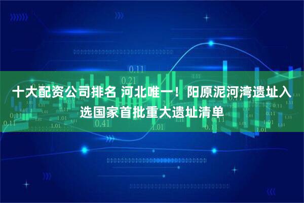 十大配资公司排名 河北唯一！阳原泥河湾遗址入选国家首批重大遗址清单